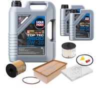 FEBI BILSTEIN Controllo set 7L Liqui Moly Top Tec 4600 5W-30 per Peugeot 307