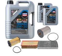 FEBI BILSTEIN Controllo set 7L Liqui Moly Top Tec 4600 5W-30 per Peugeot 407