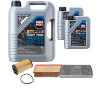 FEBI BILSTEIN Controllo set 7L Liqui Moly Top Tec 4600 5W-30 per Peugeot 407