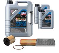 FEBI BILSTEIN Controllo set 7L Liqui Moly Top Tec 4600 5W-30 per Peugeot 407