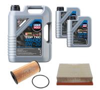 FEBI BILSTEIN Controllo set 7L Liqui Moly Top Tec 4600 5W-30 per Renault