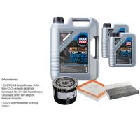 FEBI BILSTEIN Controllo set 7L Liqui Moly Top Tec 4600 5W-30 per Renault