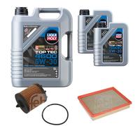 FEBI BILSTEIN Controllo set 7L Liqui Moly Top Tec 4600 5W-30 per Saab 9-3
