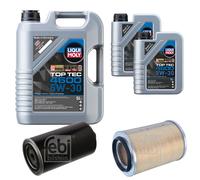 FEBI BILSTEIN Controllo set 7L Liqui Moly Top Tec 4600 5W-30 per VW