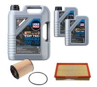 FEBI BILSTEIN Controllo Set 7L Liqui Moly Top Tec 4600 5W-30 Per VW