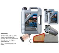 FEBI BILSTEIN Controllo Set 7L Liqui Moly Top Tec 4600 5W-30 Per VW Polo 9N