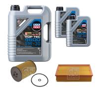 FEBI BILSTEIN Controllo Set 7L Liqui Moly Top Tec 4600 5W-30 Per VW Touran