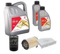 FEBI BILSTEIN Controllo Set 7L Longlife 5W-30 Per VW Golf VI 5K1 1.6 1K1 AJ5