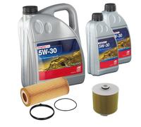 FEBI BILSTEIN Controllo Set 7L Longlife Plus 5W-30 Per Audi A6 4F2 C6 2.4