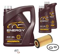 FEBI BILSTEIN Controllo Set 7L MANNOL 5W-30 Per Mercedes C-Klasse T-Model