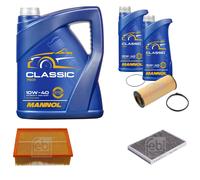 Febi BILSTEIN Controllo Set 7L mannol Classic 10W-40 per Audi A4