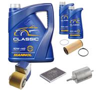 FEBI BILSTEIN Controllo Set 7L MANNOL Classic 10W-40 Per Audi A6 Allroad