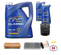 FEBI BILSTEIN Controllo Set 7L MANNOL Classic 10W-40 Per Citroën C5 II Break