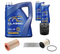 FEBI BILSTEIN Controllo set 7L MANNOL Classic 10W-40 per Citroën Jumper