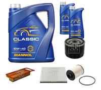 Febi BILSTEIN Controllo Set 7L mannol Classic 10W-40 per Fiat Idea