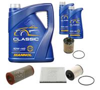 FEBI BILSTEIN Controllo Set 7L MANNOL Classic 10W-40 Per Fiat Idea 350 1.9