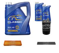 Febi BILSTEIN Controllo Set 7L mannol Classic 10W-40 per Ford Mondeo