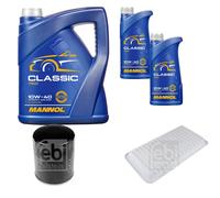 FEBI BILSTEIN Controllo Set 7L MANNOL Classic 10W-40 Per Mazda MX-5 III NC