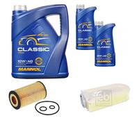 FEBI BILSTEIN Controllo Set 7L MANNOL Classic 10W-40 Per Mercedes-Benz GLK