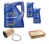 Febi BILSTEIN Controllo Set 7L mannol Classic 10W-40 per Mercedes-Benz V.