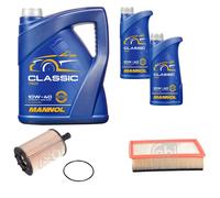 FEBI BILSTEIN Controllo set 7L MANNOL Classic 10W-40 per Trasportatore di VW