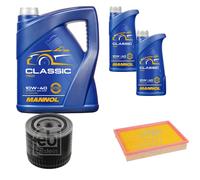 FEBI BILSTEIN Controllo Set 7L MANNOL Classic 10W-40 Per Volvo 740 Kombi 745