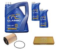 FEBI BILSTEIN Controllo Set 7L MANNOL Classic 10W-40 Per VW Touareg 7LA