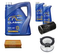 FEBI BILSTEIN Controllo Set 7L MANNOL Classic 10W-40 Per VW Transporter IV