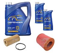 Febi BILSTEIN Controllo Set 7L mannol Defender 10W-40 per Audi A6 4F2 C6