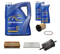 Febi BILSTEIN Controllo Set 7L mannol Defender 10W-40 per Citroen C8 EA