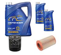 FEBI BILSTEIN Controllo Set 7L MANNOL Defender 10W-40 Per Citroën Jumper