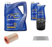 FEBI BILSTEIN Controllo Set 7L MANNOL Defender 10W-40 Per Citroën Jumper