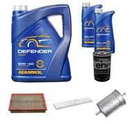 FEBI BILSTEIN Controllo Set 7L MANNOL Defender 10W-40 Per Ford Galaxy WGR