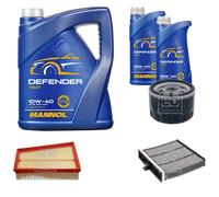 Febi BILSTEIN Controllo Set 7L mannol Defender 10W-40 per Legno Renault Scnic II