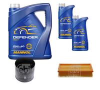 FEBI BILSTEIN Controllo Set 7L MANNOL Defender 10W-40 Per Nissan NP300 Navara
