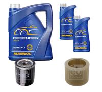FEBI BILSTEIN Controllo Set 7L MANNOL Defender 10W-40 Per Peugeot Partner