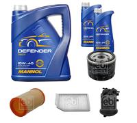 FEBI BILSTEIN Controllo Set 7L MANNOL Defender 10W-40 Per Renault Laguna I