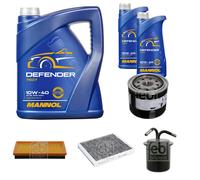 FEBI BILSTEIN Controllo Set 7L MANNOL Defender 10W-40 Per Subaru Impreza