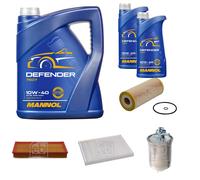 Febi BILSTEIN Controllo Set 7L mannol Defender 10W-40 per VW Caddy II Furgonato