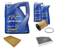 FEBI BILSTEIN Controllo Set 7L MANNOL Defender 10W-40 Per VW Passat CC 357