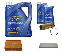 FEBI BILSTEIN Controllo Set 7L MANNOL Defender 10W-40 Per VW Passat Variant