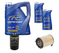 FEBI BILSTEIN Controllo Set 7L MANNOL Defender 10W-40 Per VW Passat Variant