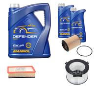 FEBI BILSTEIN Controllo Set 7L MANNOL Defender 10W-40 Per VW Transporter IV