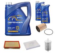 FEBI BILSTEIN Controllo Set 7L MANNOL Defender 10W-40 Per VW Transporter V