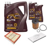 Febi BILSTEIN Controllo Set 7L mannol D'Elite 5W-40 per Mercedes-Benz