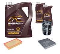 Febi BILSTEIN Controllo Set 7L mannol di Energia 5W-30 per Jaguar XF _J05_
