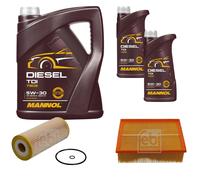 FEBI BILSTEIN Controllo Set 7L MANNOL Diesel TDI 5W-30 Per Audi A4 Avant