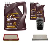 FEBI BILSTEIN Controllo Set 7L MANNOL Diesel TDI 5W-30 Per Audi A6 4A C4