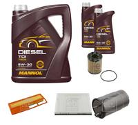 FEBI BILSTEIN Controllo Set 7L MANNOL Diesel TDI 5W-30 Per Fiat Doblo Cargo