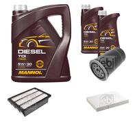FEBI BILSTEIN Controllo Set 7L MANNOL Diesel TDI 5W-30 Per Hyundai Santa Fé
